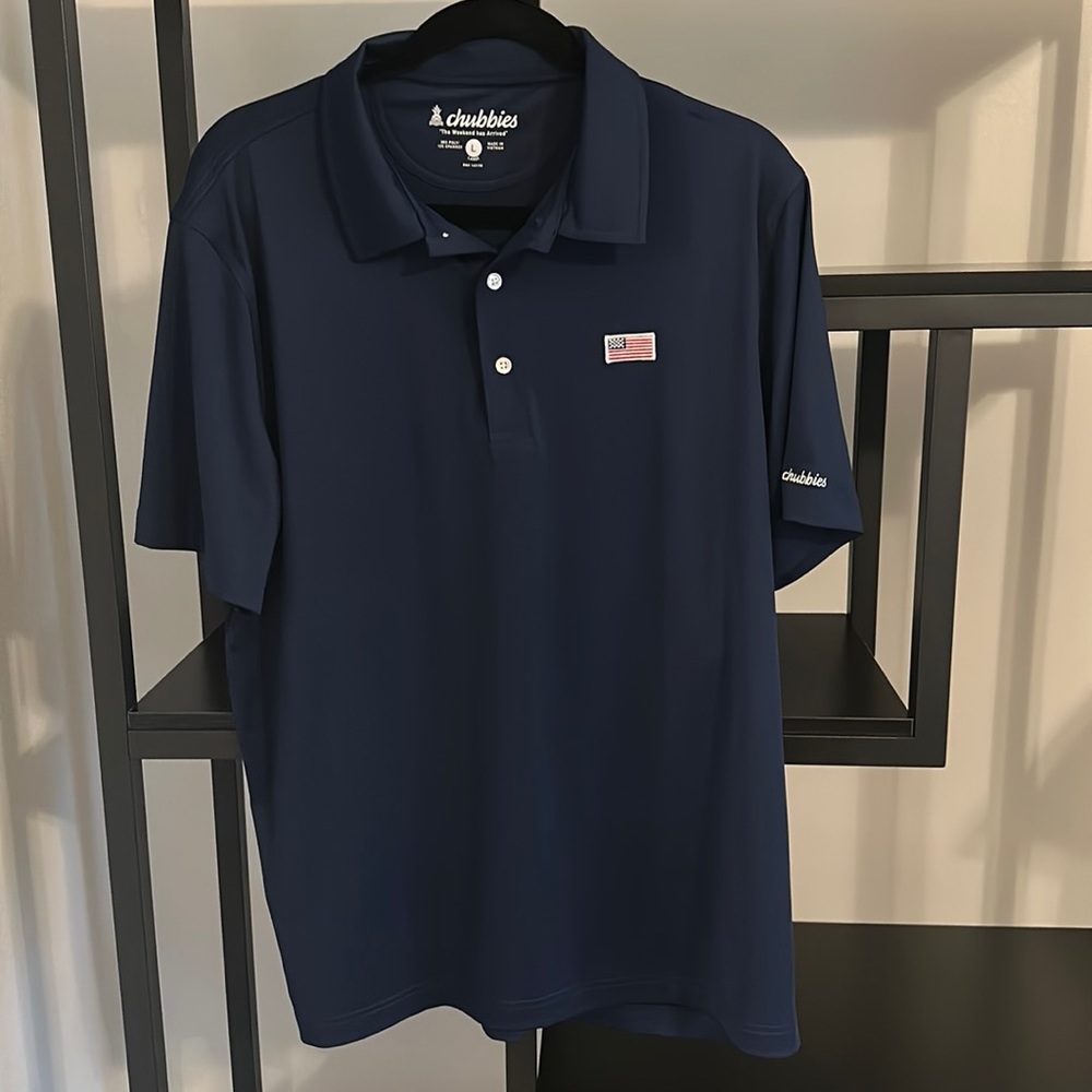 Men’s Chubbies Performance Polo, Navy